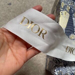 Dior Luxurious White Ribbon 2” wide 96” long